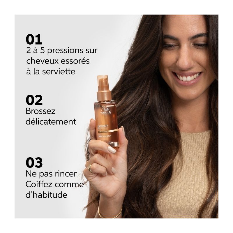 Sérum Huile Miracle Ultimate Smooth Wella 100ml