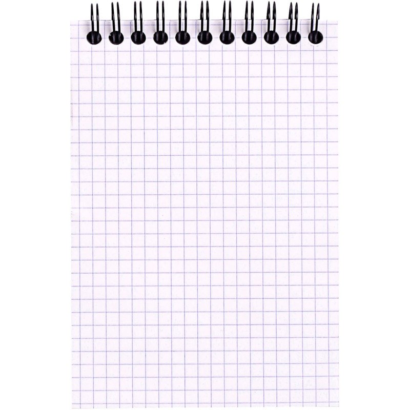 Bloc de bureau Rhodia 10,5 x 14,8 cm spirale orange n°13 - 5 x 5 mm - 80 feuilles