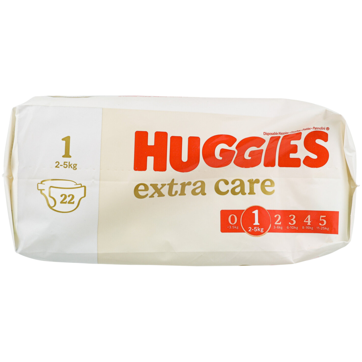 Huggies extra care Windeln Grösse 1