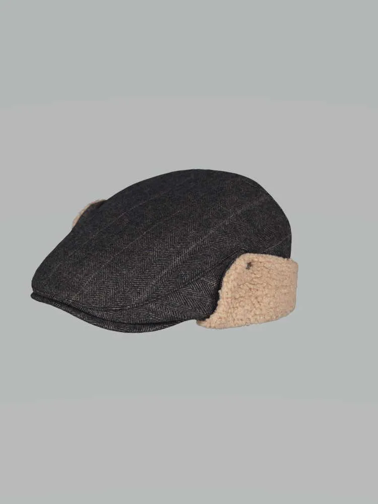 BARTS Mode-Hut Braun Textil  herunterklappbare Ohren