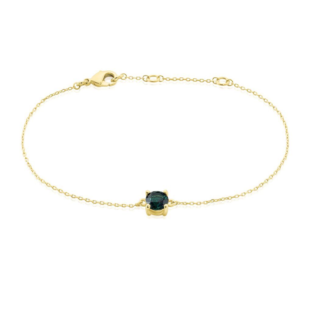 Bracelet Plaqué Or Jaune Nilay Oxyde De Zirconium