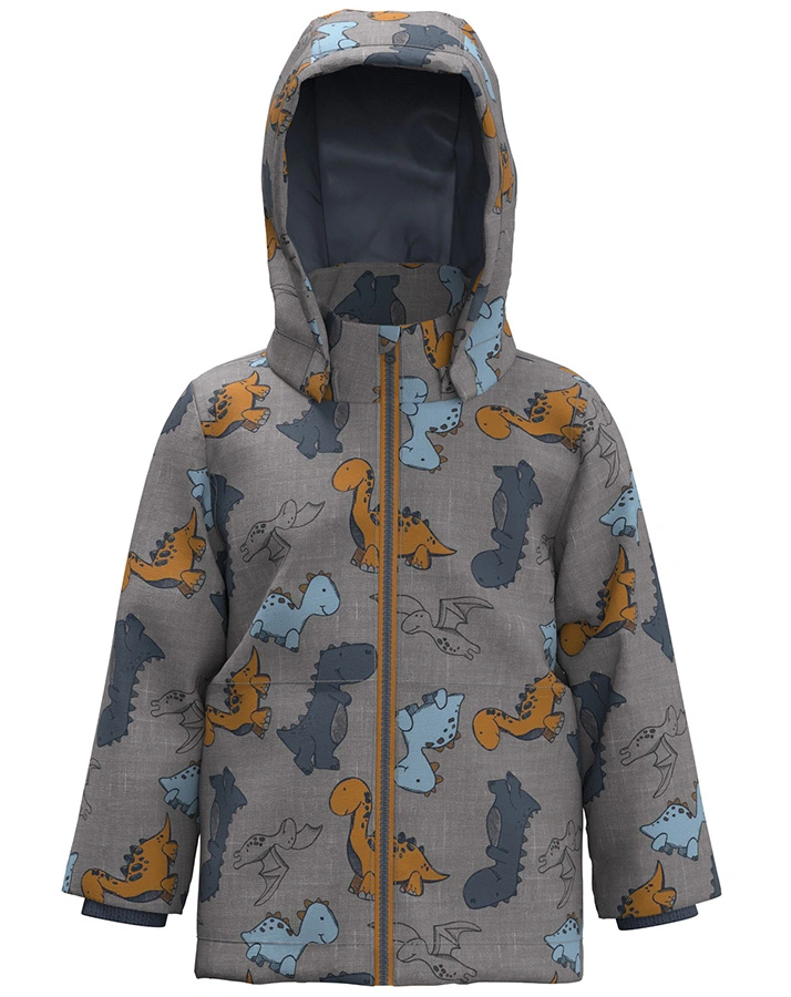 Winterjacke NBMMAX – DINO in grau