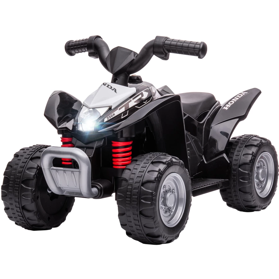 AIYAPLAY Kinderquad mit LED schwarz