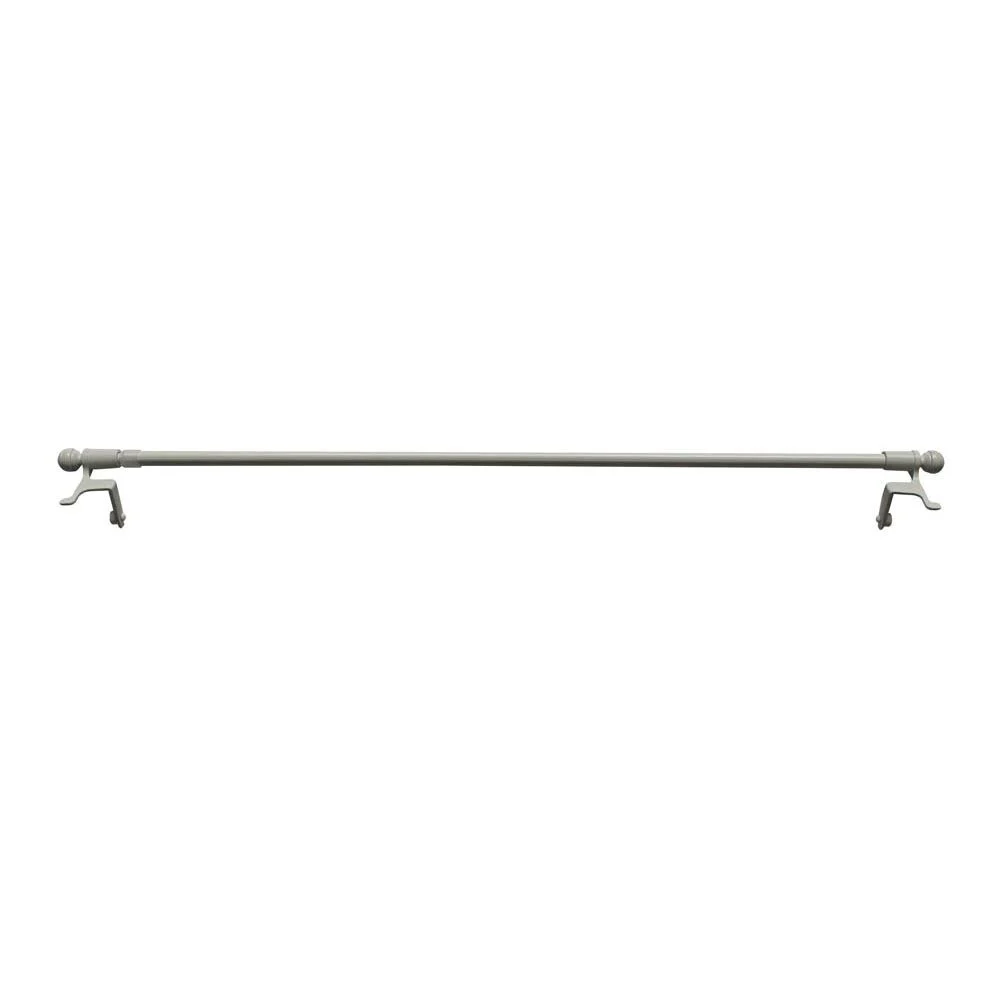 Tringle à pression Extensible Métal Blanc 50-80 cm