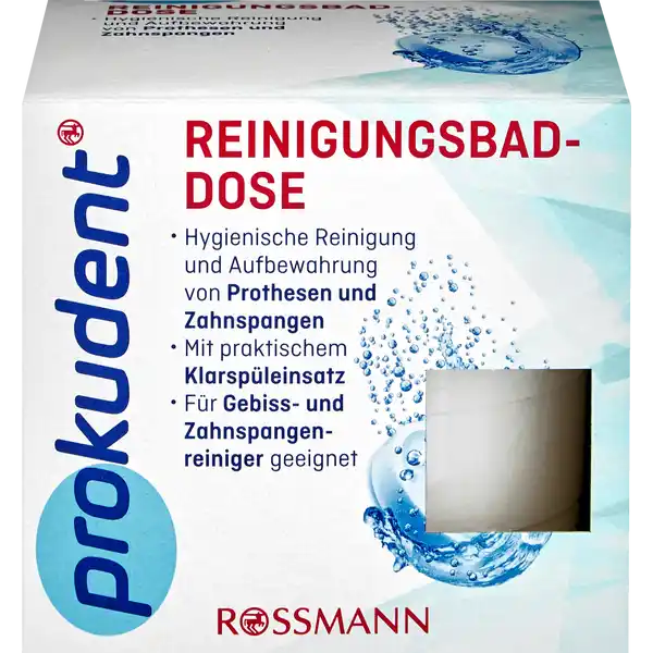 Reinigungsbad-Dose
