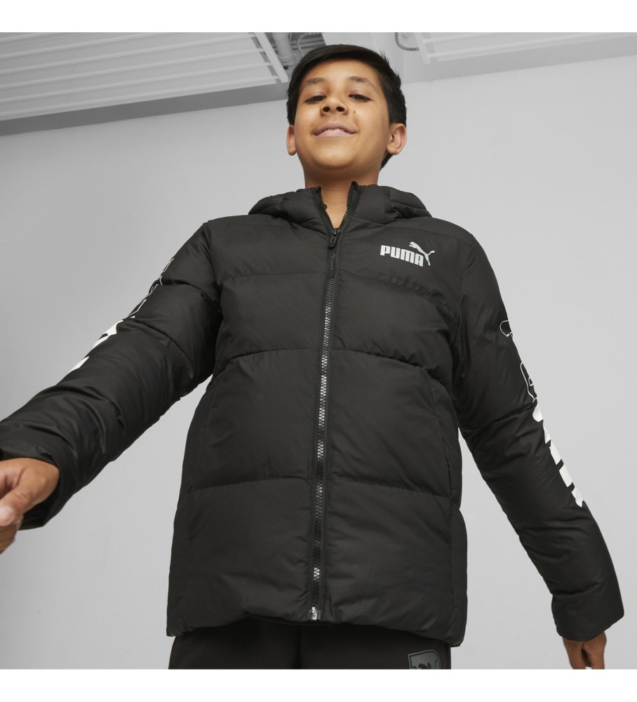 Jaqueta com capuz Puma Power preta