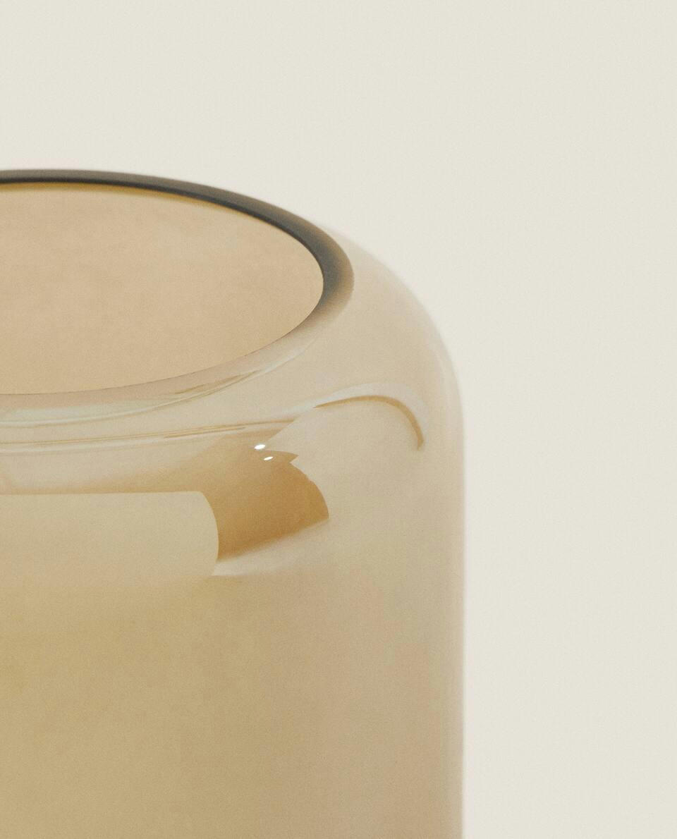 VASO DE VIDRO BRILHANTE