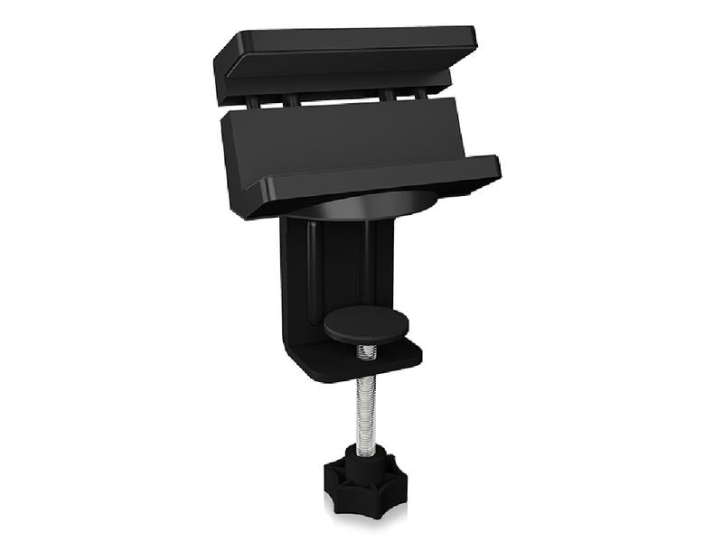 ICY BOX Tisch-Hub Halterung IB-MSA106-HH Universelle USB Hub-Halterung mit Kabelmanagement
