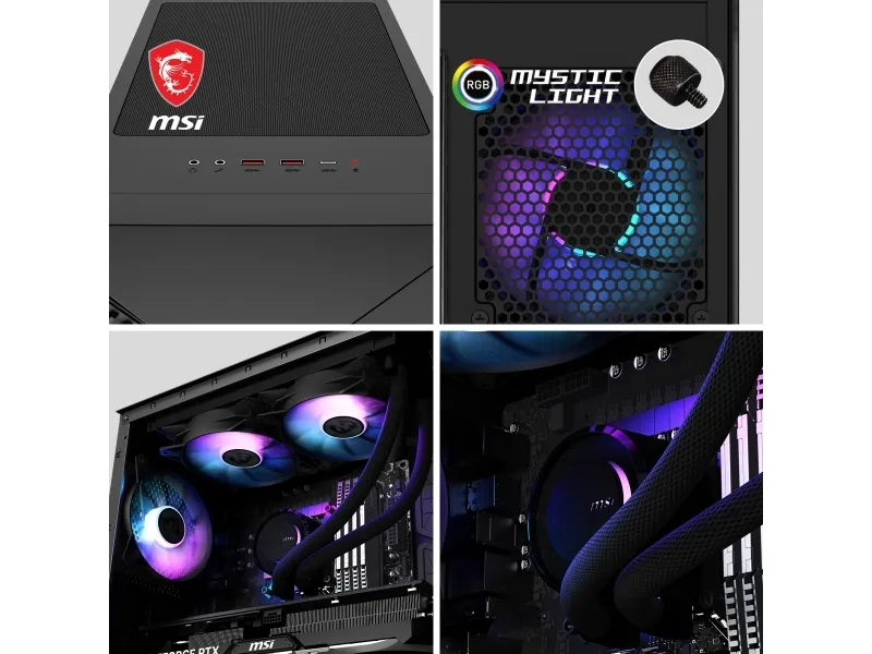 MSI MPG Infinite X2 14NUG7-460AT - Tower gaming - Core i9 i9-14900KF / op til 5.6 GHz - RAM 64 GB - SSD 1 TB - NVMe - GeForce RTX 4080 - Bluetooth 5.3, IEEE 802.11ax (Wi-Fi 6E), 2.5 Gigabit Ethernet, Gigabit Ethernet - Win 11 Home - skærm: ingen - so