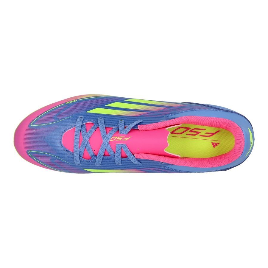 adidas F50 Club FxG Celestial Victory - Blue Fusion/Lucid Lemon/Lucid Pink