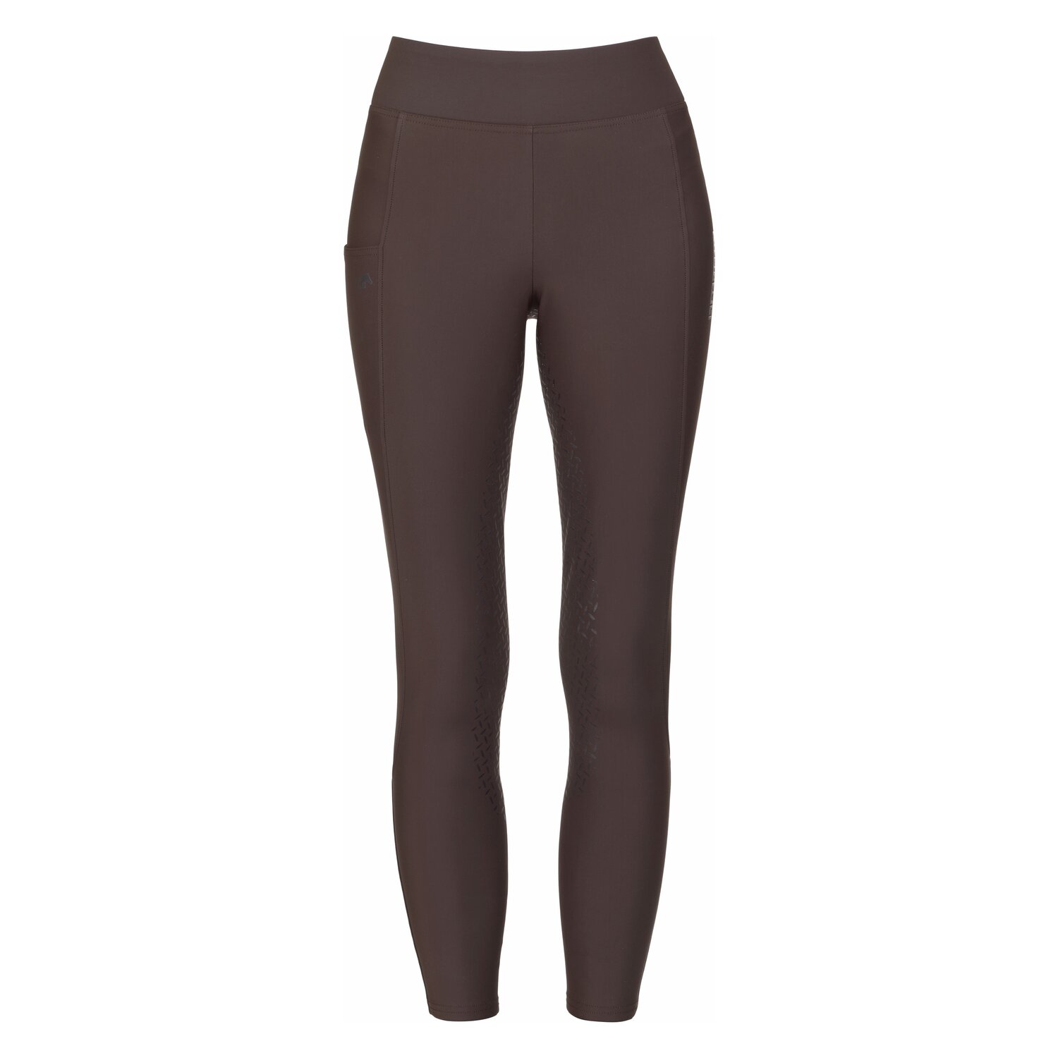 black forest Thermoleggings mit Grip-Vollbesatz  - chocolate