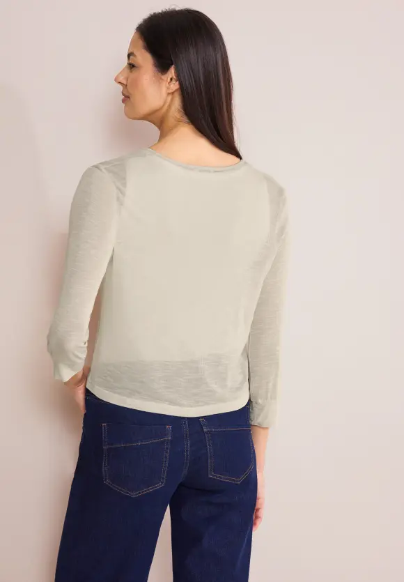 Bolero Strickjacke - smooth sand beige