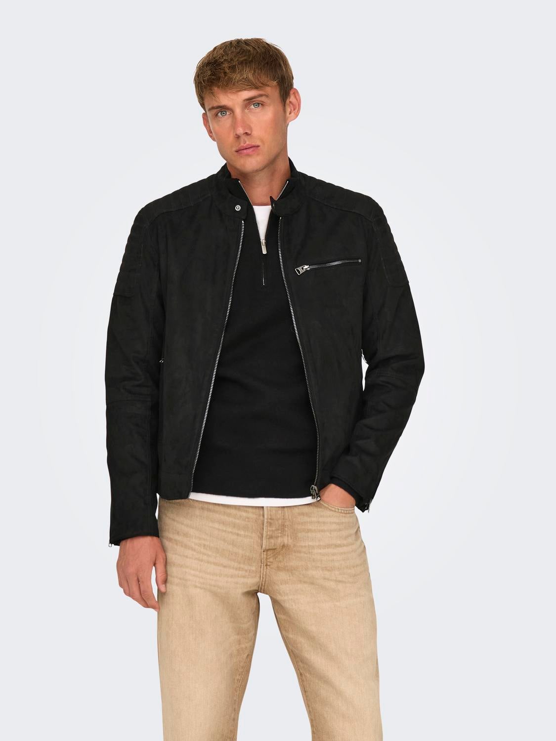 ONSGUS Jacke Black
