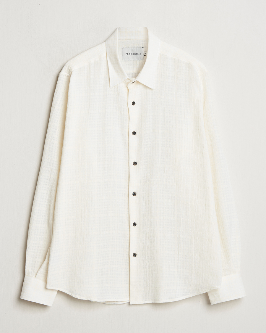 Peregrine Cotton Resort Shirt White
