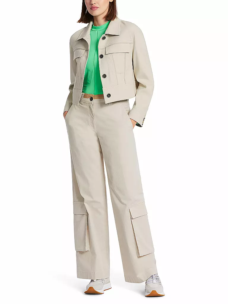 MARC CAIN Jeansjacke grau