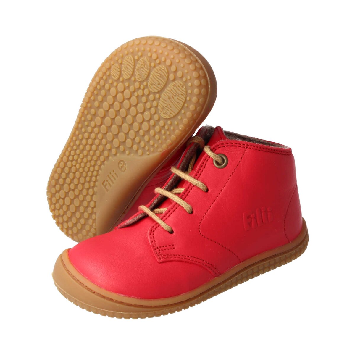 MB4211-F1 fire SOFT-TOE BIO nappa fleece laces Weite/M