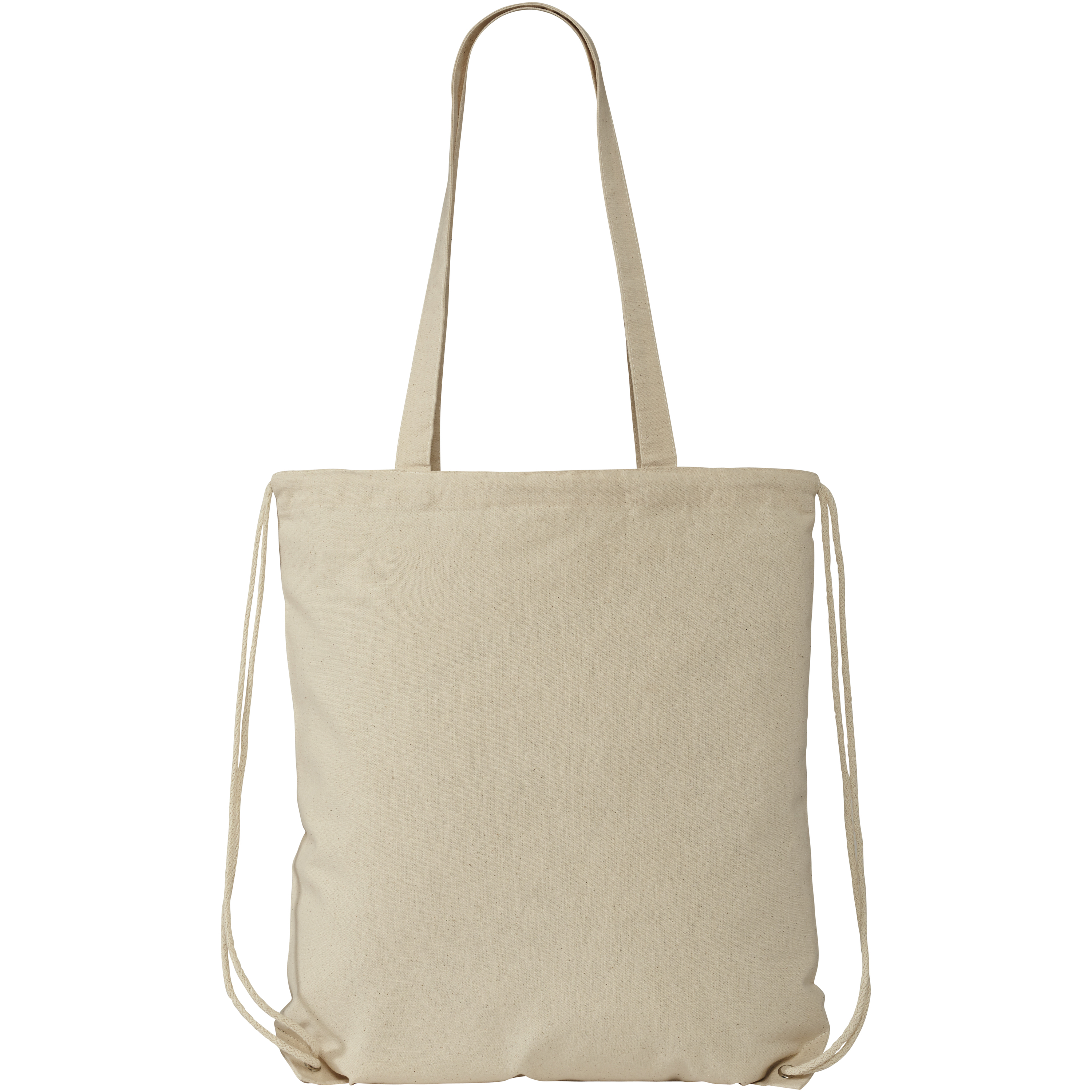 EgotierPro 120276 - Sac Polyvalent en Coton avec Cordon et Poignées Longues