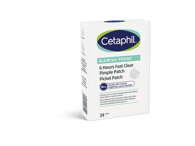 Cetaphil Gesichtsmaske Pickel Patches 24 Stück Schnelle Akne-Linderung
