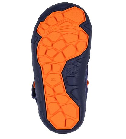 Affenzahn Winterstiefel - Elephant - Tex - Blau/Orange