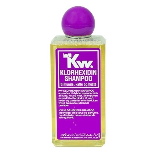 Shampoo de clorexidina Kw com fragrância neutra