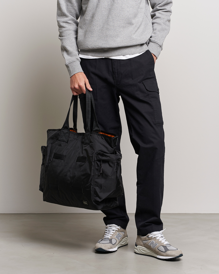 Porter-Yoshida & Co. Force 2Way Tote Bag Black