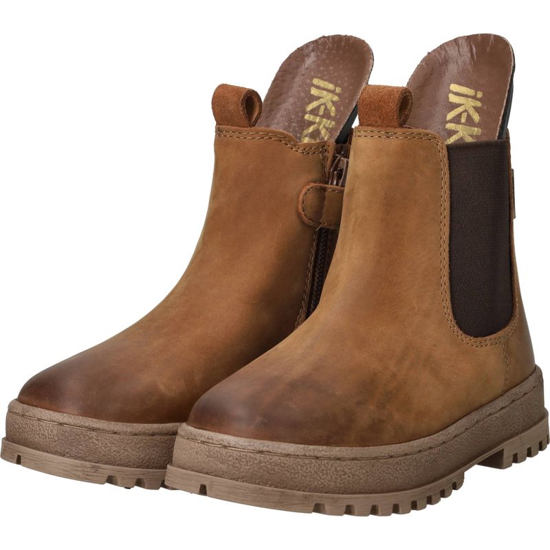 IK-KE Chelseaboots Cognac Jongens