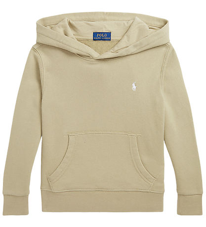 Polo Ralph Lauren Kapuzenpullover - Classic+ - Khaki m. Weiß