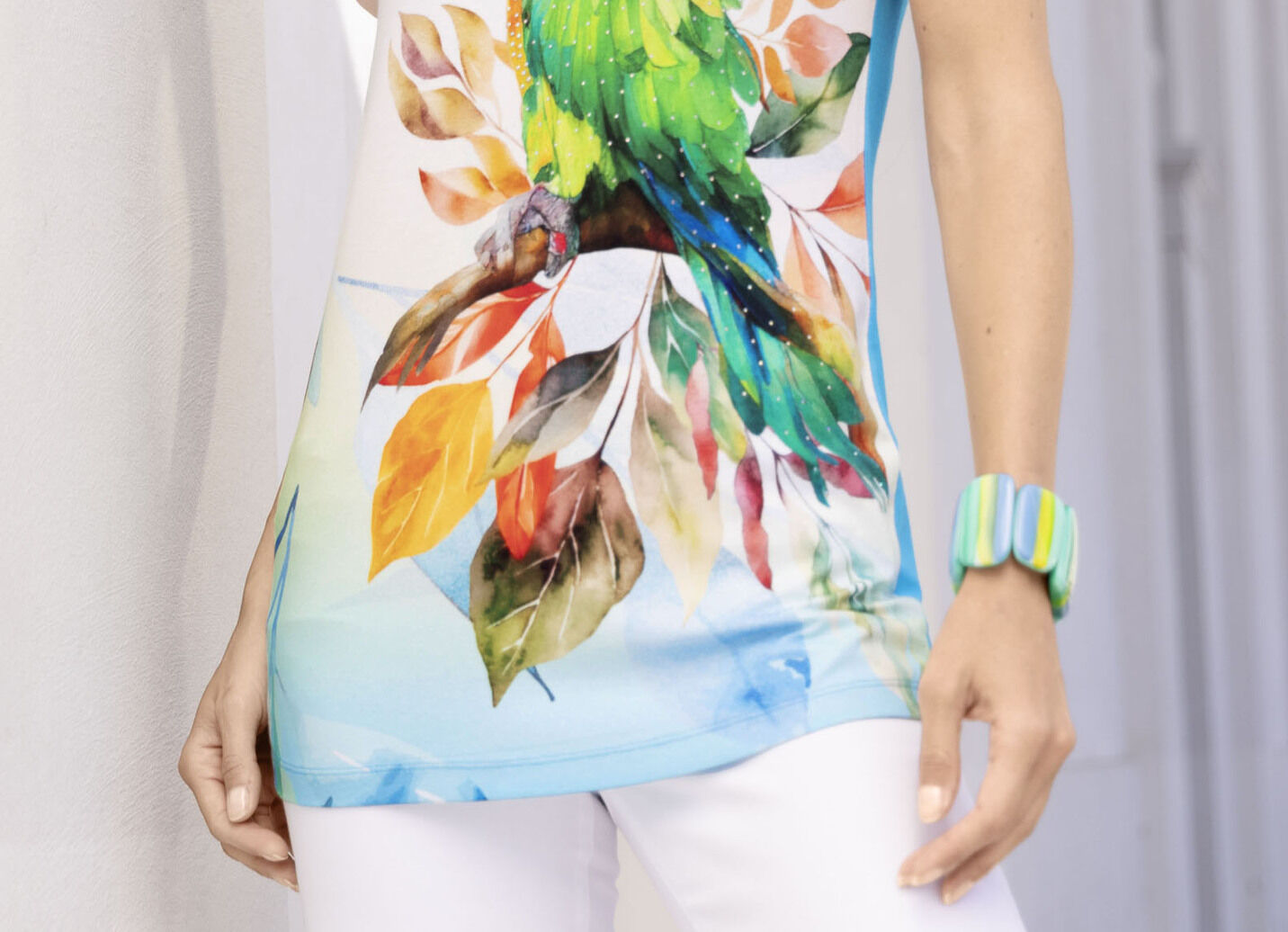 Buntes Statement-Armband