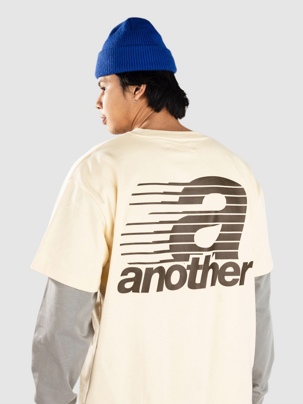 Another Cotton Lab Another Oversize Double Layer Longsleeve Lon off white