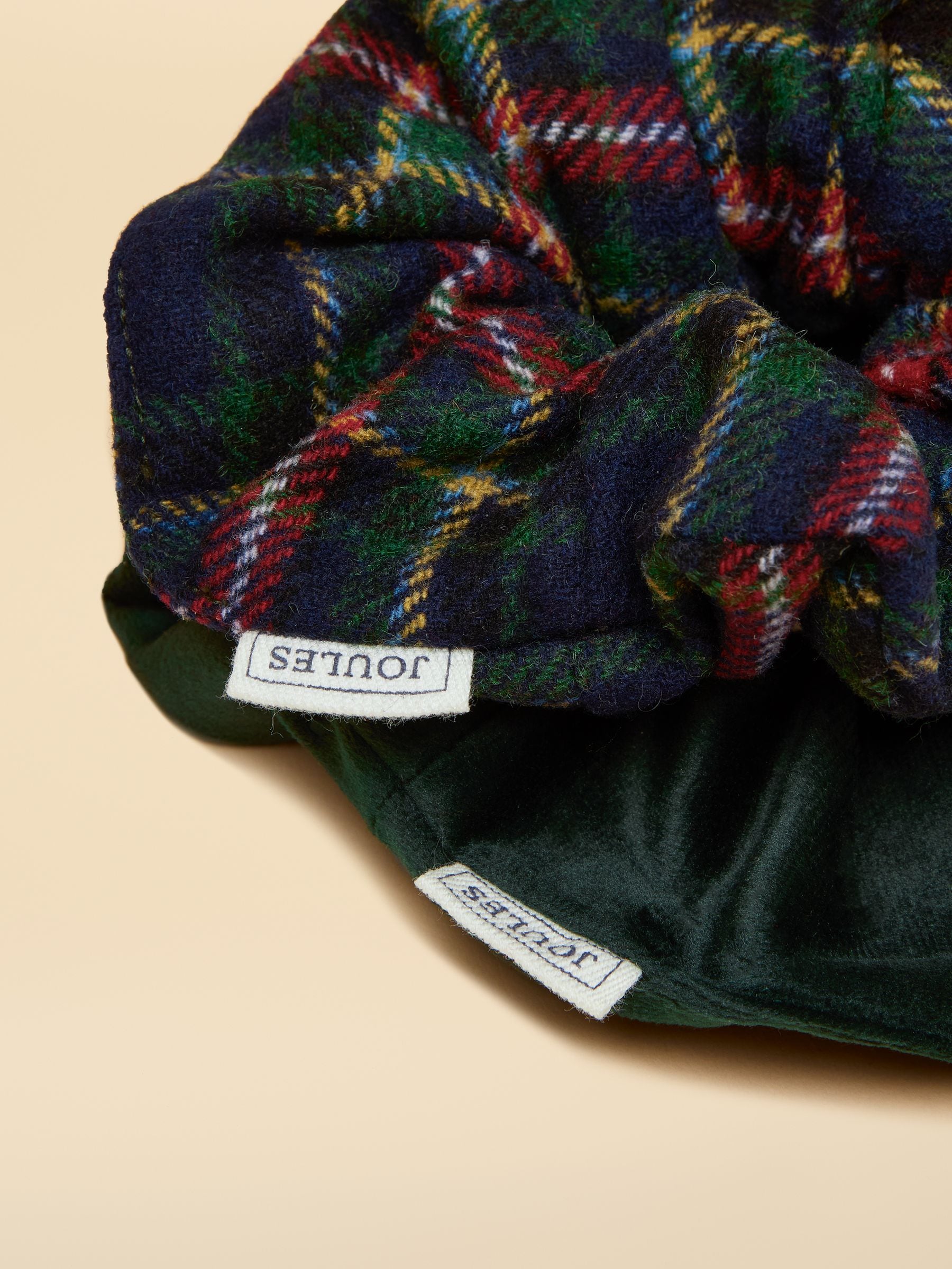 Marineblauw - Joules Annika Scrunchie 2 Pack