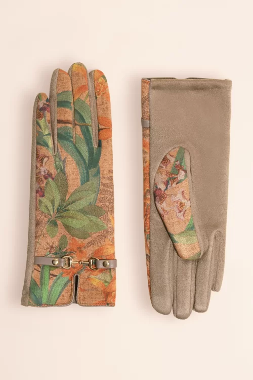 Powder Kylie handschoenen in botany bliss