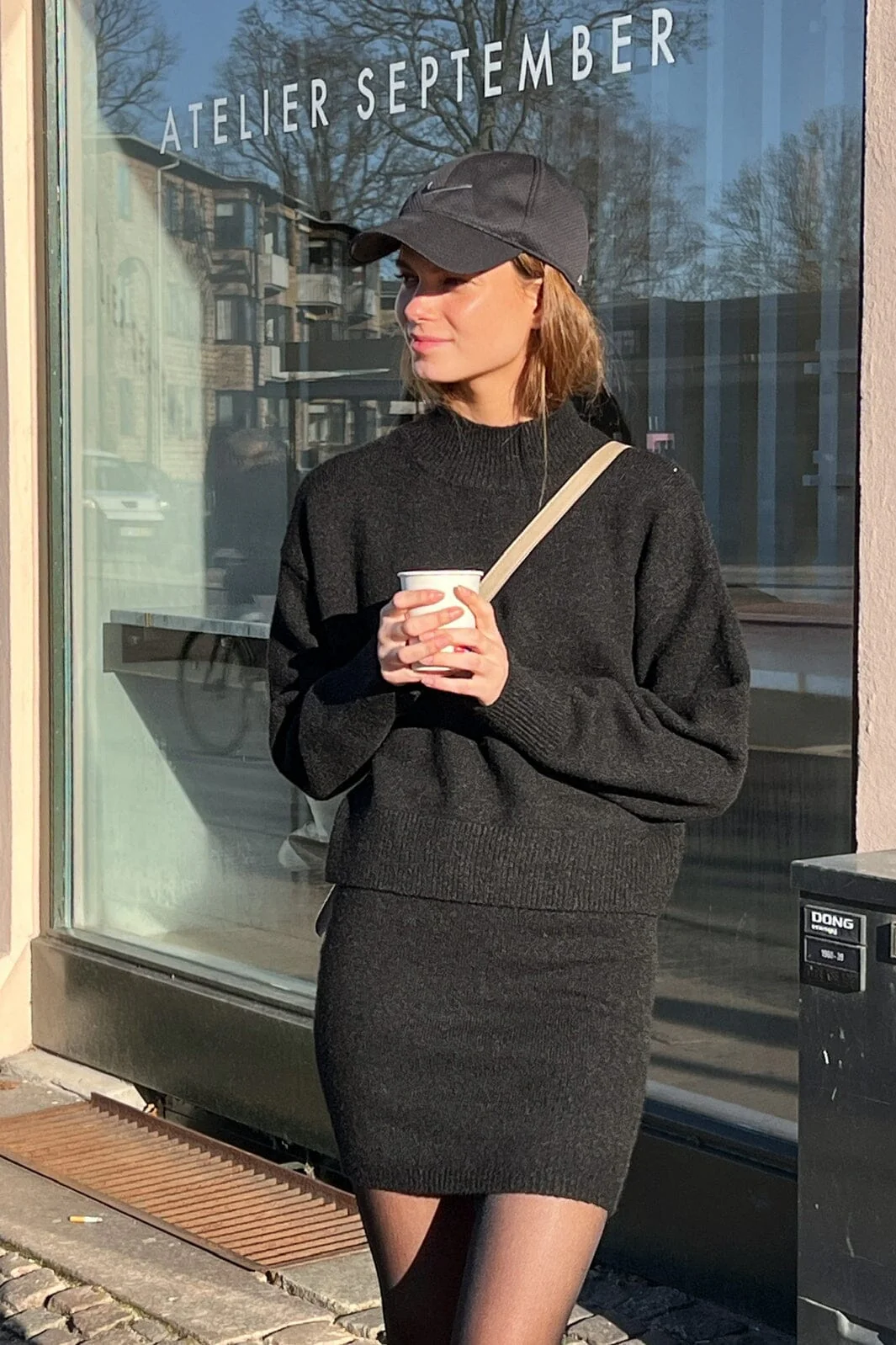 Neo Noir Paulina Knit Blouse black