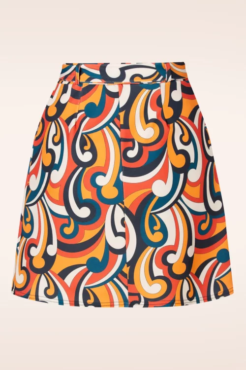 Vintage Chic for Topvintage Jessy a-lijn rok in multi