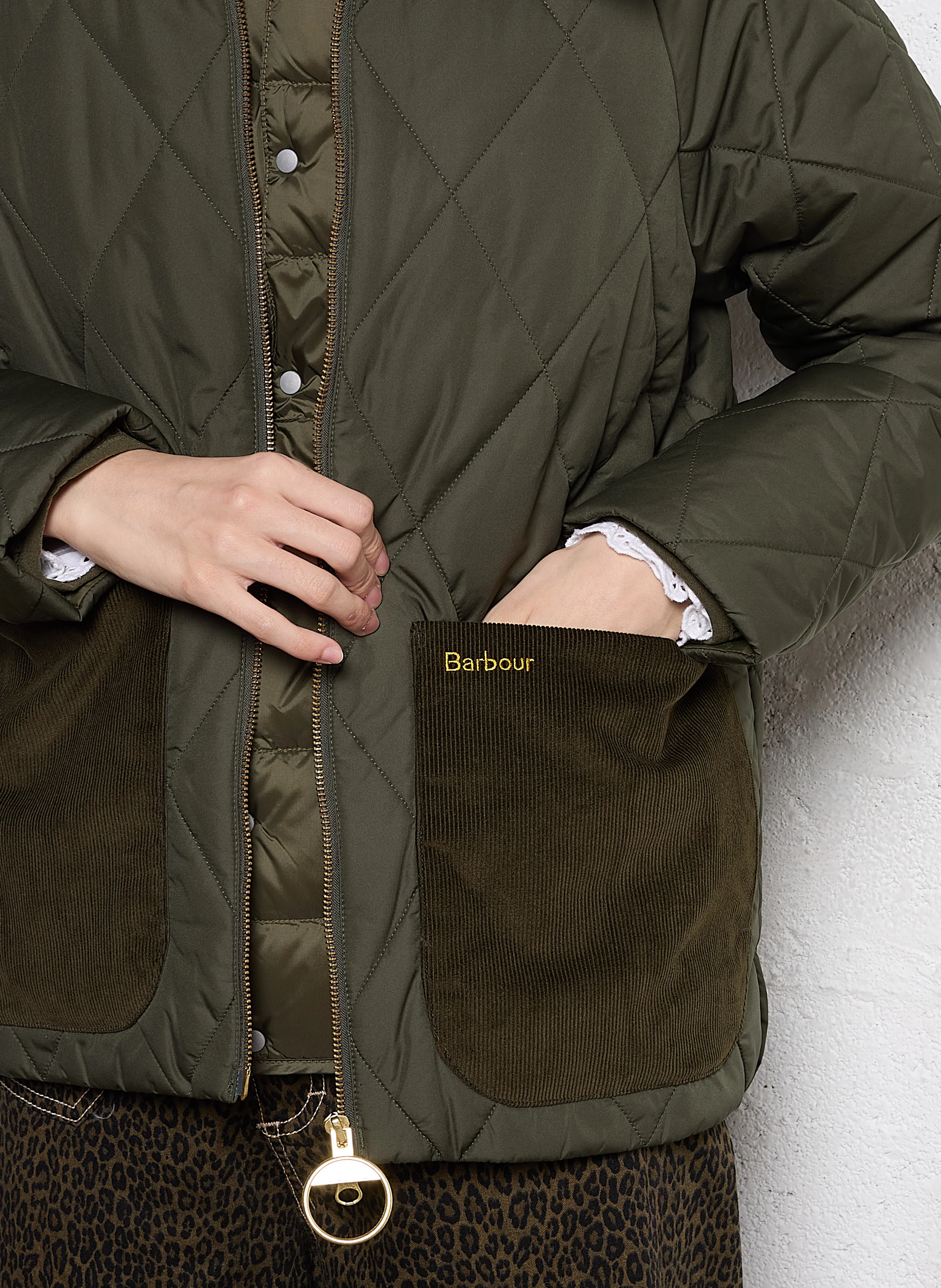 DALROY - Veste matelassée en fibres recyclées | Kaki