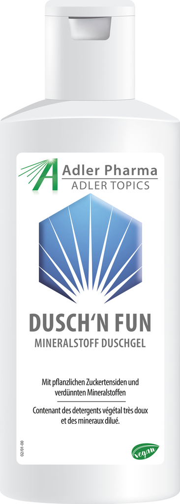 ADLER Duschgel mit Mineralstoffen<br>200 ml, m Mineralstoffen