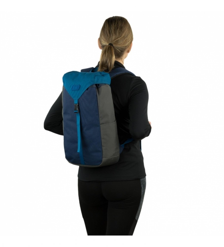 Mochila Skechers S1038 azul - 26x46x14 cm -