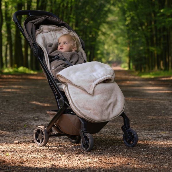 Lodger Mini-Bunker Voetenzak - Teddy Fleece - Beige