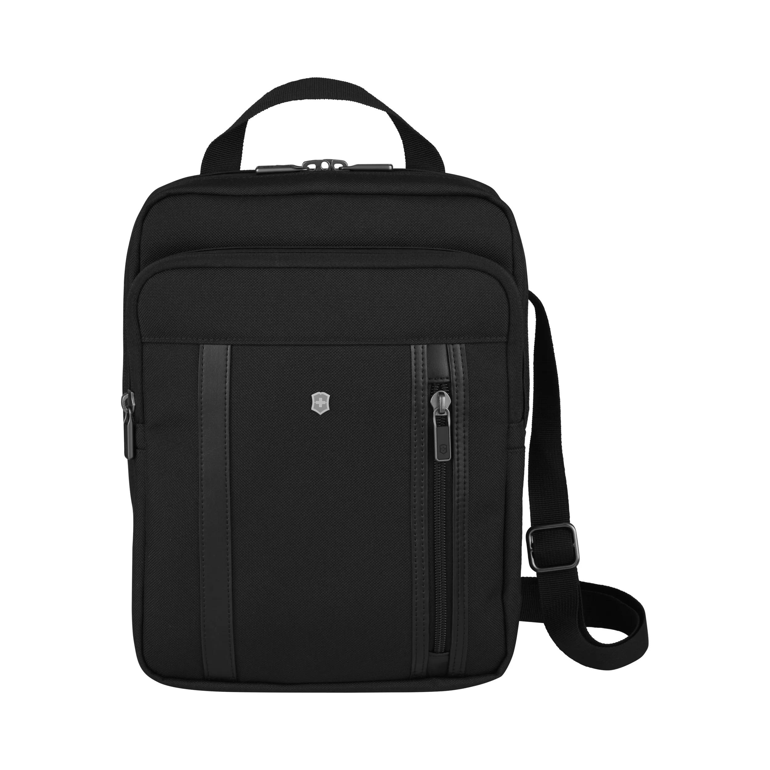 Werks Professional CORDURA® Crossbody Laptop Bag-schwarz