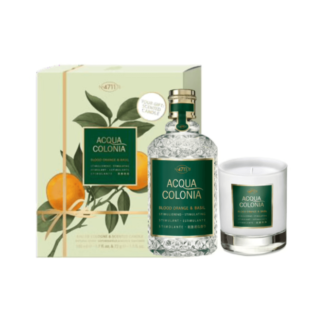 Acqua Colonia Coffret Eau de Cologne et Bougie Parfumée 4711