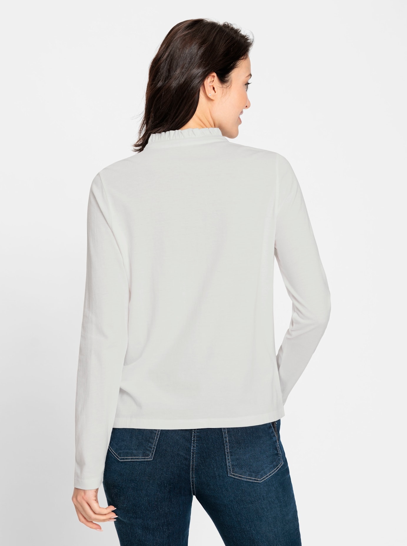 Inspirationen Stehkragenshirt »Stehkragen-Shirt«, 1 Stk.