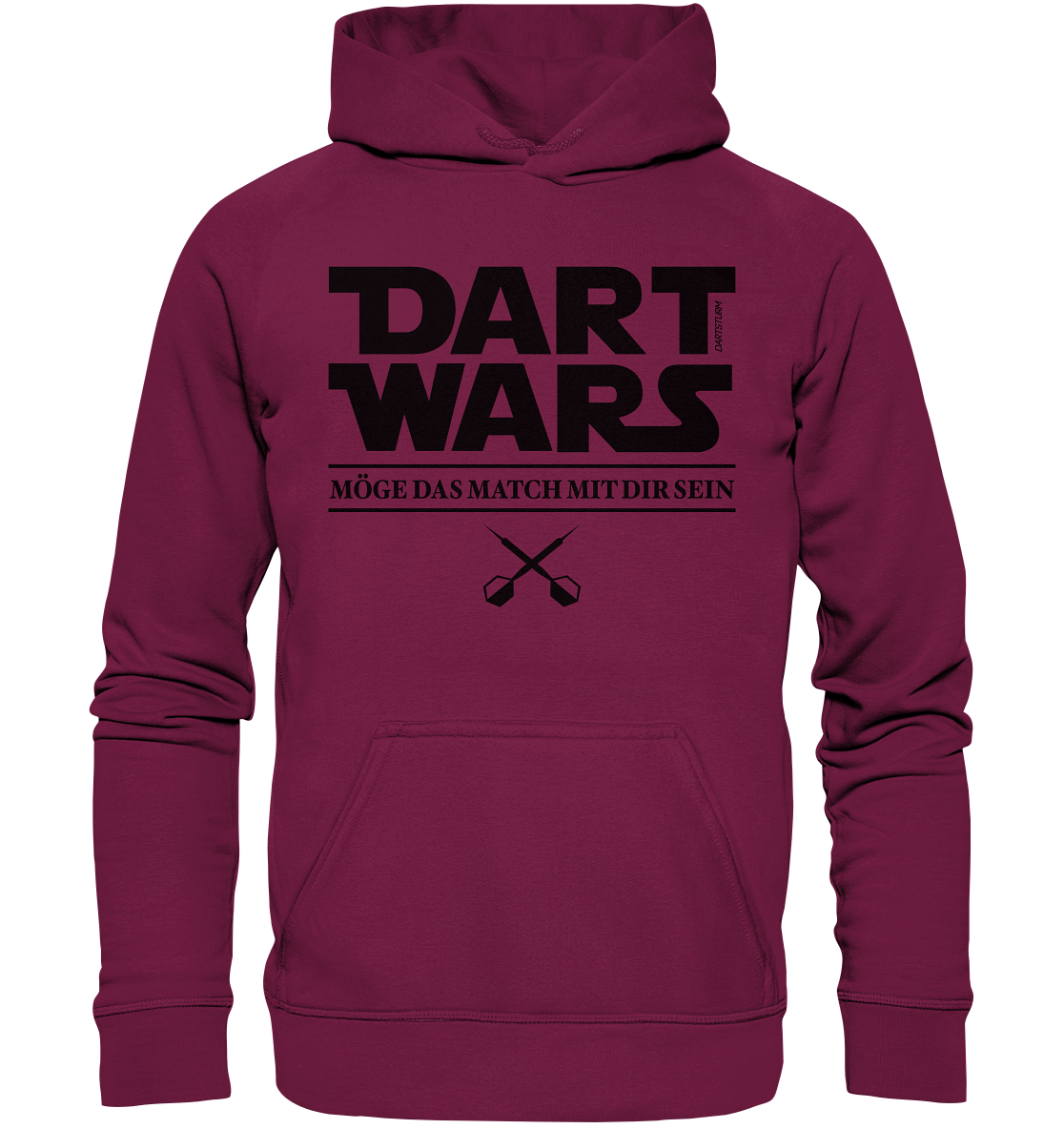 DartSturm - Dart Wars Schwarz - Basic Unisex Hoodie