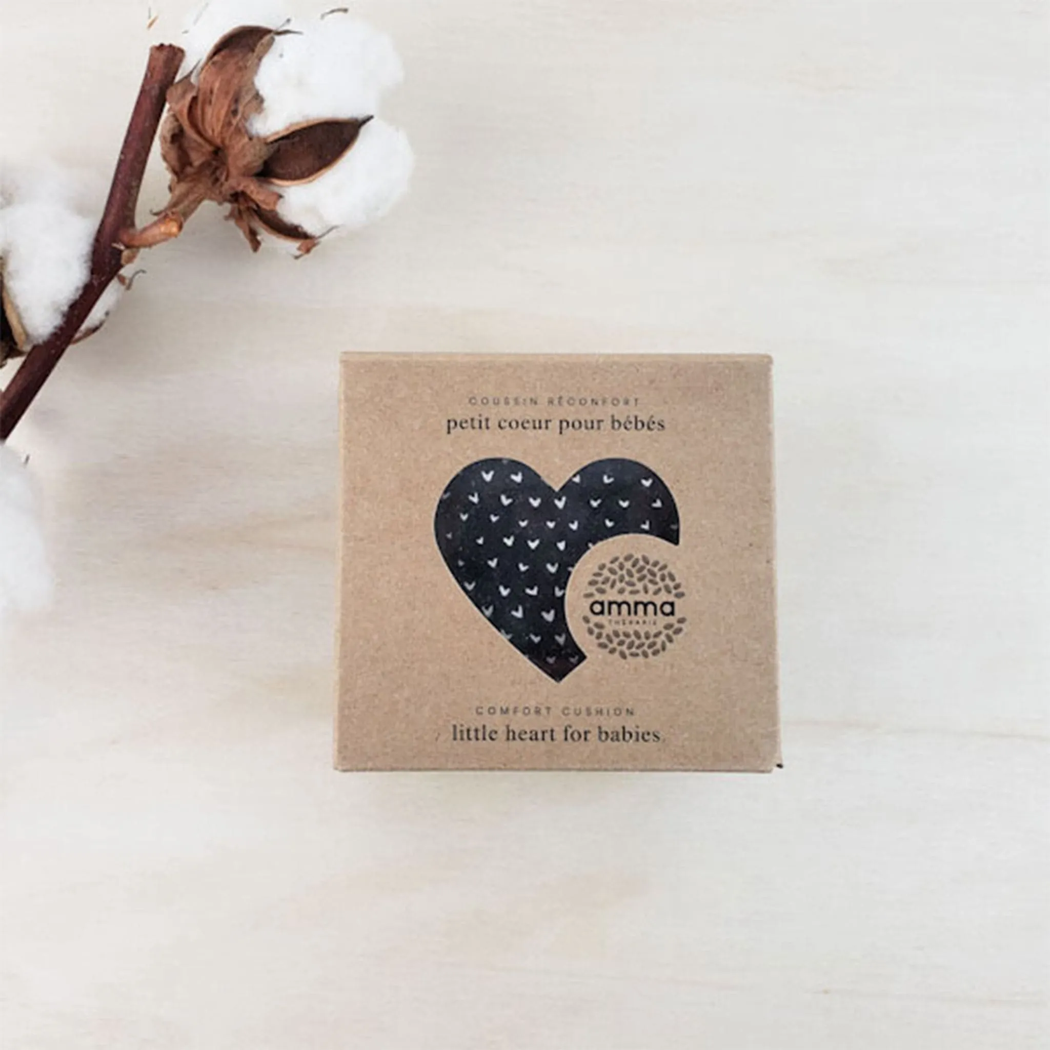 Amma Therapie Coussin Coeur Réconfort - Coeurs
