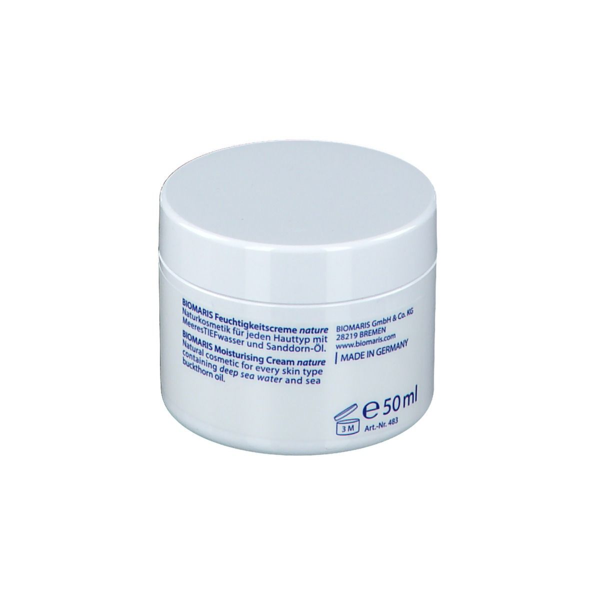 BIOMARIS® Feuchtigkeitscreme nature
