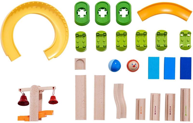 HABA 302060 Kullerbü - Ball Track Klingeling - Marble Run - 23 Stukken
