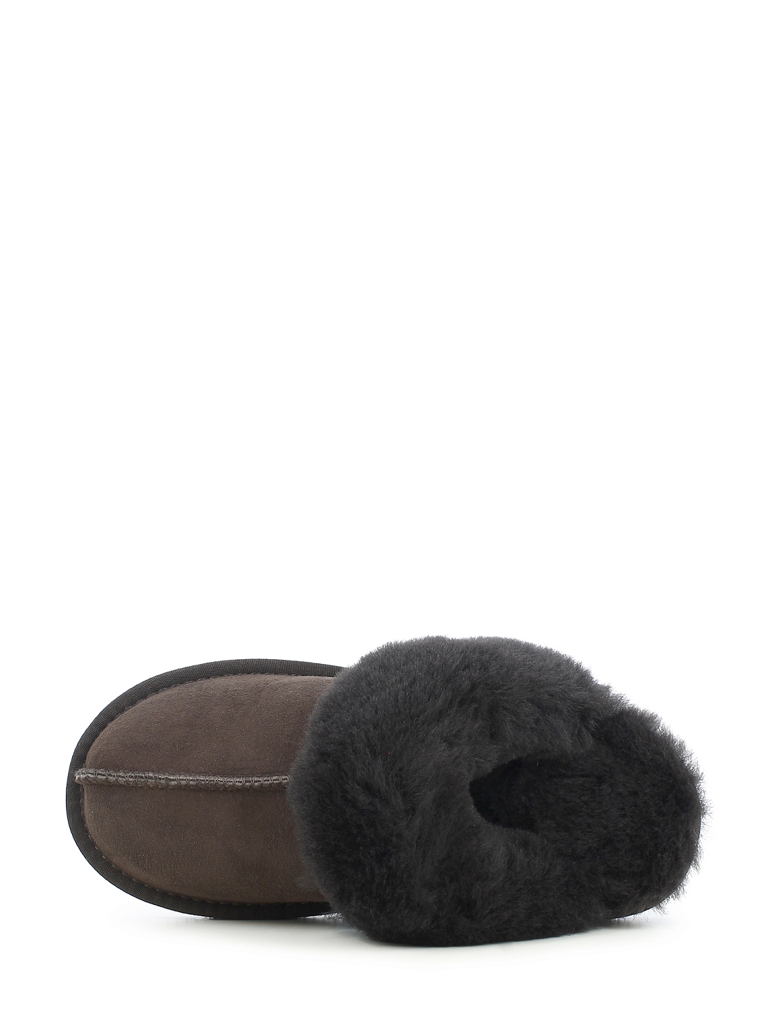 FOOT HUGGERS Luxe Suede Tøffel Brown