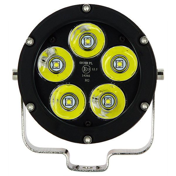 Sifam - Projecteur rond 5 led 50w Noir