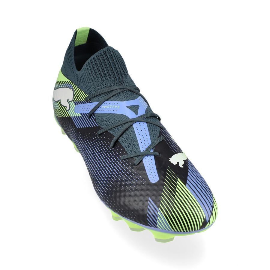 PUMA Future 7 Pro FG/AG Lights Out - Gray Skies/Blanc/Fizzy Apple