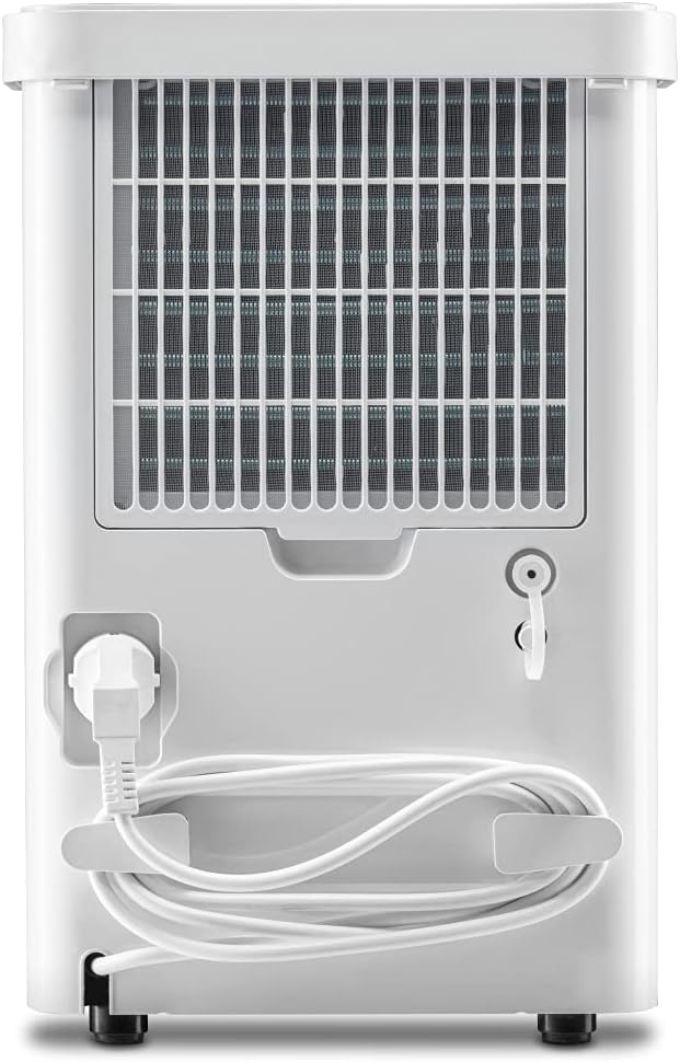 TROTEC Luftentfeuchter elektrisch TTK 33 E – Leistung 14 L/Tag – Fläche 15 m² / 37 m³ – Raum Entfeuchter – für Wohnung und Schlafzimmer