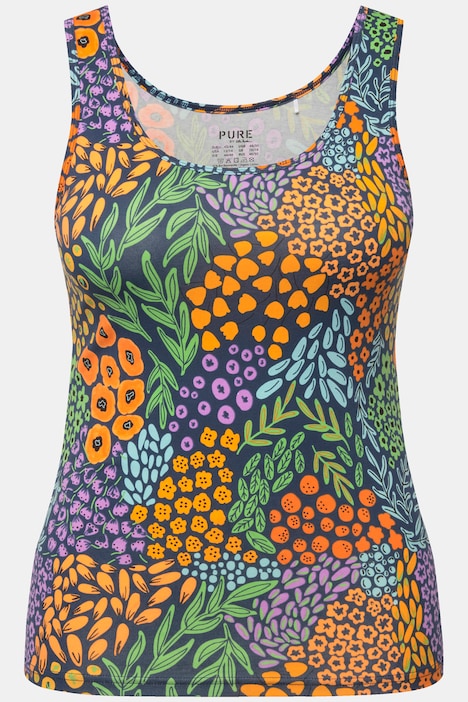 Tanktops, 2er-Pack, Rundhals, ärmellos, Biobaumwolle