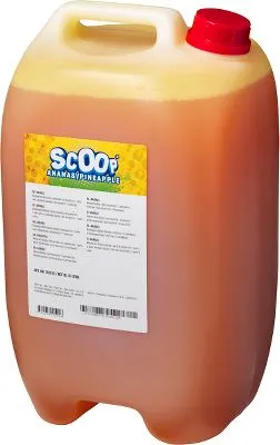 Læskedrik/Slush Ice, Scoop, 10 l, ananas
